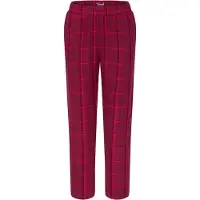 Triumph Calças de pijama baga / rosa / vermelho escuro