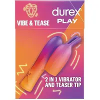 Durex 2 in 1 vibrator con Play stimulation tip