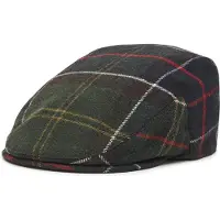 Barbour Boné 'Galingale' navy / verde escuro / vermelho / branco