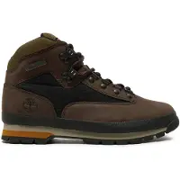 Timberland Botas com atacadores chocolate / castanho claro / preto