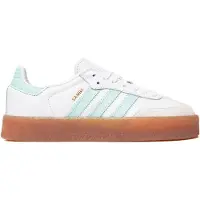 Adidas Originals Sapatilhas 'Samba' turquesa / pedra / branco