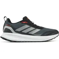 Adidas Sapatilha de corrida 'Runfalcon 5 TR' cinzento-prateado / laranja / preto