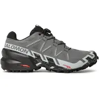 Salomon Sapatilha de corrida 'Speedcross 6' cinzento / cinzento claro / preto