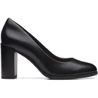 Clarks Sapatos de salto 'Freva Court' preto