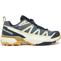 Salomon - Calçado caminhada homem - X Ultra 360 Edge GTX M Grisaille / Maritime Blue / Green Haze para Homem - Tamanho 46 2/3 - Azul
