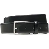 BOSS Cintos 'Erman' preto / prata