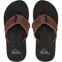 Quiksilver Chinelos MONKEY ABYSS M SNDL CTK1 homens - Preto - 40