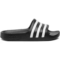 Adidas Sapatos abertos 'Adilette Aqua' preto / branco