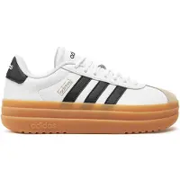 Adidas Sapatilhas baixas 'Court Bold' bege / preto / branco
