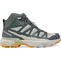 Salomon - Calçado caminhada homem - X Ultra 360 Edge Mid GTX M Gray Violet/Turbulence para Homem - Tamanho 42 - Cinzento