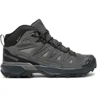 Salomon - Calçado caminhada homem - X Ultra 360 LTR Mid GTX Castlerock/Asphalt/Kelp para Homem - Tamanho 45 1/3 - Preto