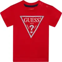 GUESS T-Shirt mangas curtas THERONN rapazes - Vermelho - 4 ans