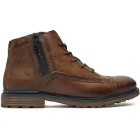 Bugatti Botas com atacadores castanho