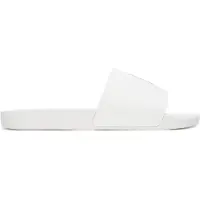 Ralph Lauren para homem. 809961001004 Chinelos de dedo Branco de assinatura (41), Plano, Nenhum, Casual, Beachwear
