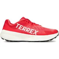 Adidas Sapatilha de corrida 'Agravic Speed' cinzento claro / vermelho