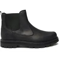 Timberland para homem. TB0A6A4WW021 Botas Chelsea de couro Britton Road preto (41), Plano, Nenhum, Casual, Sustentável