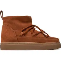 INUIKII para mulher. 1001.001.0092 Botas de Pele Classic Low marrom (40), Couro, Plano, Cordão, Casual
