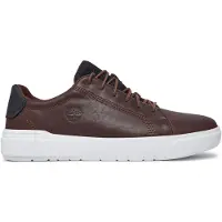 Timberland para homem. TB0A41F7W011 Sapatos Seneca Bay Low em pele castanha (41.5), Couro, Marrom, Plano, Cordão, Casual, Sustentável