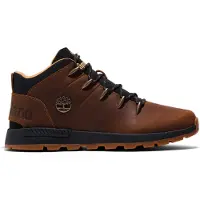 Timberland Sapatilhas altas 'Sprint Trekker' castanho de castanha / preto