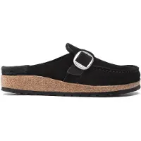 Birkenstock Sapato aberto 'Buckley' preto / prata