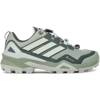 Adidas - Calçado caminhada mulher - Terrex Skychaser GTX W Silver Green/Linen Green/Legend Ivy para Mulher - Tamanho 5,5 UK - Cinzento