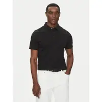 Michael Kors para homem. CB95FGVC93 Camisa pólo de algodão preto (M), Casual, Manga curta