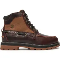 Timberland para homem. TB0A697HEIW1 Botas de couro Britton Road Mid pretas (44.5), Plano, Cordão, Casual, Sustentável