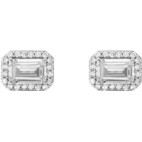 Michael Kors Orecchini Brilliance Con Zirconi In Argento — Orecchini