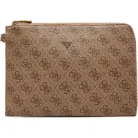 GUESS Carteiras 'Milano' bege / castanho