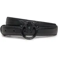 Pinko Cintos 'Love Berry' preto
