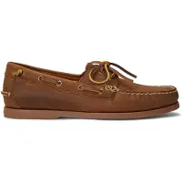 Ralph Lauren Ftw Sapatos Náuticos Merton Leather