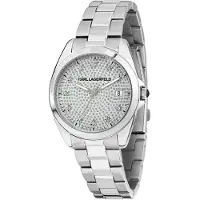 Karl Lagerfeld Relógio Feminino Round Essentials R0553101509 35mm 5atm Quartz/analogical