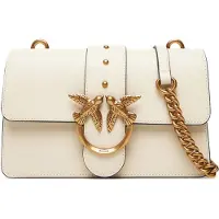 Pinko Mala de ombro 'LOVE ONE' ouro / branco