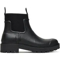 Calvin Klein Bota de borracha 'COMBAT' preto