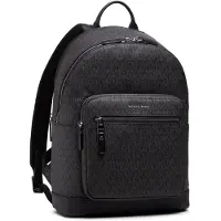 Michael Kors para homem. 33F0LHDB2U Mochila com logótipo Hudson preto (OSFA), Casual, Lona