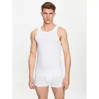 Hom Tops sem mangas SUPREM COTTON TANKTOP homens - Branco - EU XL