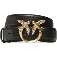Pinko Cintos 'Love Berry' ouro / preto