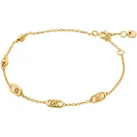 Michael Kors Bracciale Astor Link Placcato Oro — Bracciale