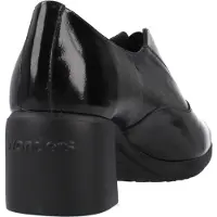 Wonders para mulher. H-6704_2024_5792 Sapatos de Couro Reghost 04 Preto (37), 3 a 5cm, Nenhum, Casual, Clássico, Charão