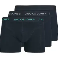 Jack & Jones Boxers 'JACCONOR' azul escuro / jade / branco