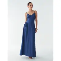 BWLDR Vestido de festa 'DAWN' azul