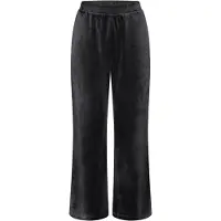 Triumph Calças de pijama ' Sensual Velour Wide Leg ' preto