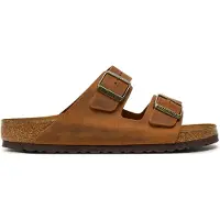 Birkenstock Sandália 'Arizona Leoi' conhaque