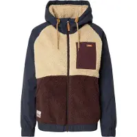 Iriedaily Casaco meia-estação 'Arctikmix' creme / navy / chocolate