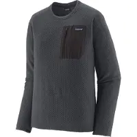 Patagonia - Polares - M's R1 Air Crew Smolder Blue para Homem - Tamanho S - Azul