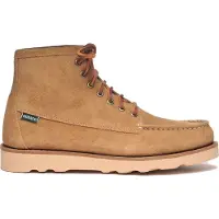 Sebago para homem. 76111SW Botins em pele Tala camel (43), Couro, Marrom, Plano, Cordão, Casual