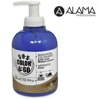 Alama professional s.o.s. & go mask máscara colorante silver 300 ml