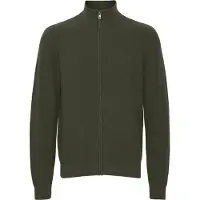 Blend Casaco de malha 'Codford' verde escuro