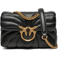 Pinko Malas de tiracolo 'Love' ouro / preto