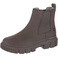 Timberland - Botas e botins mulher - Greyfield Mid Chelsea Boot W Medium Brown Nubuck para Mulher - Tamanho 9,5 US
